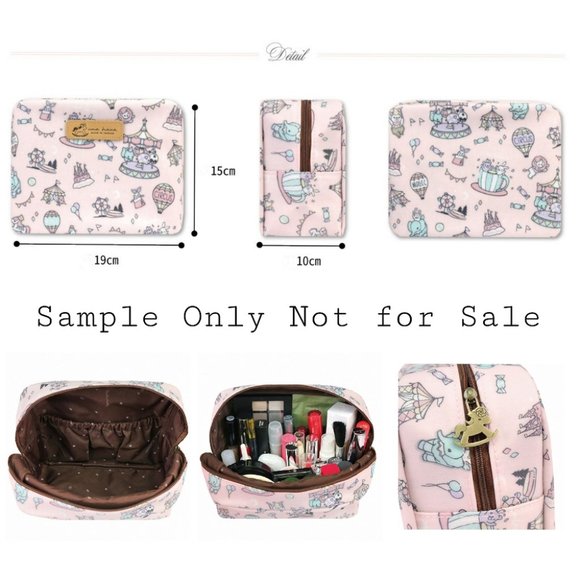Waterproof Corgi Cube Makeup Cosmetic Bag - Picture 2 of 13